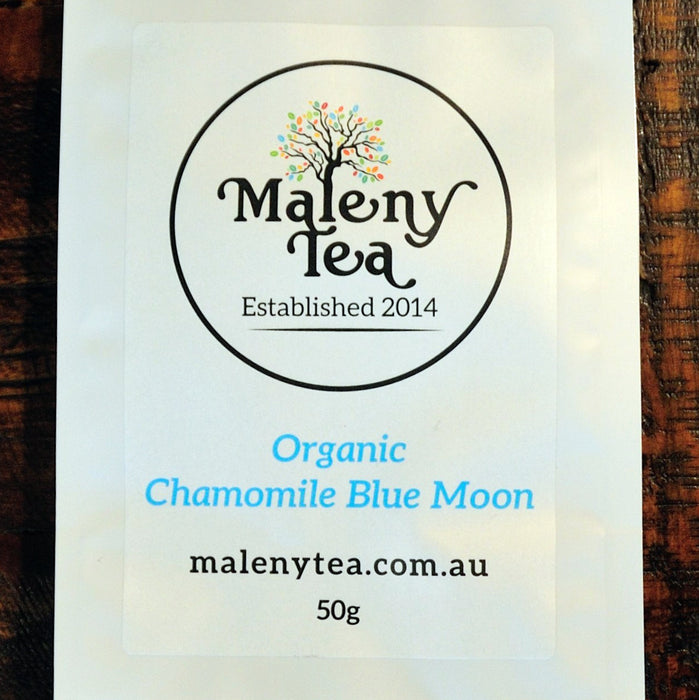 50g Maleny Tea - Organic Chamomile Blue Moon